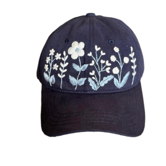 Håndbrodert lue/hatt